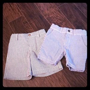 Boys Seersucker Shorts